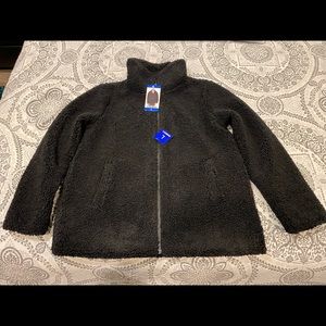 NWT 32 Degree Teddy Sherpa Jacket Black Size Large